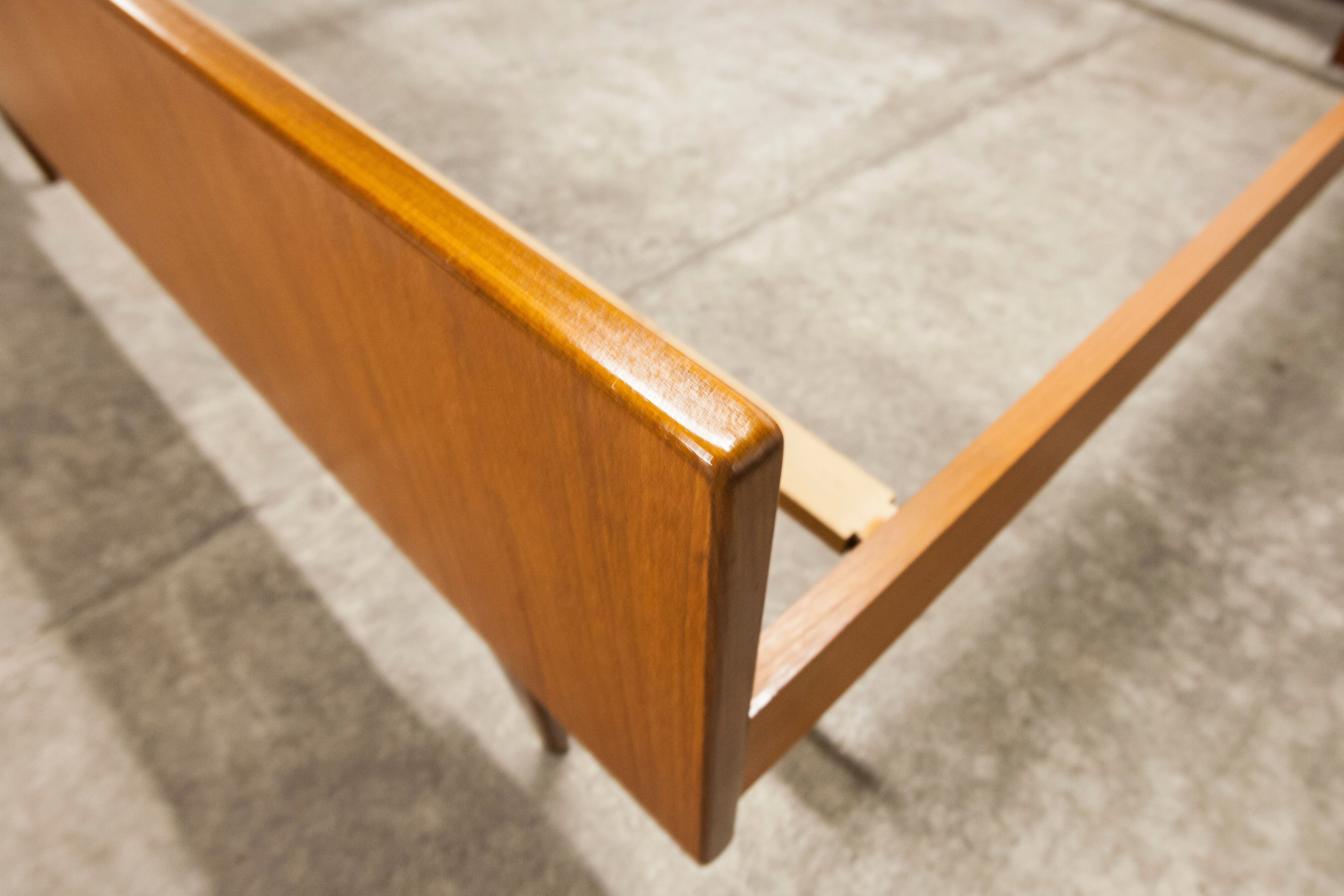 Scandinavian bed 1960 teak