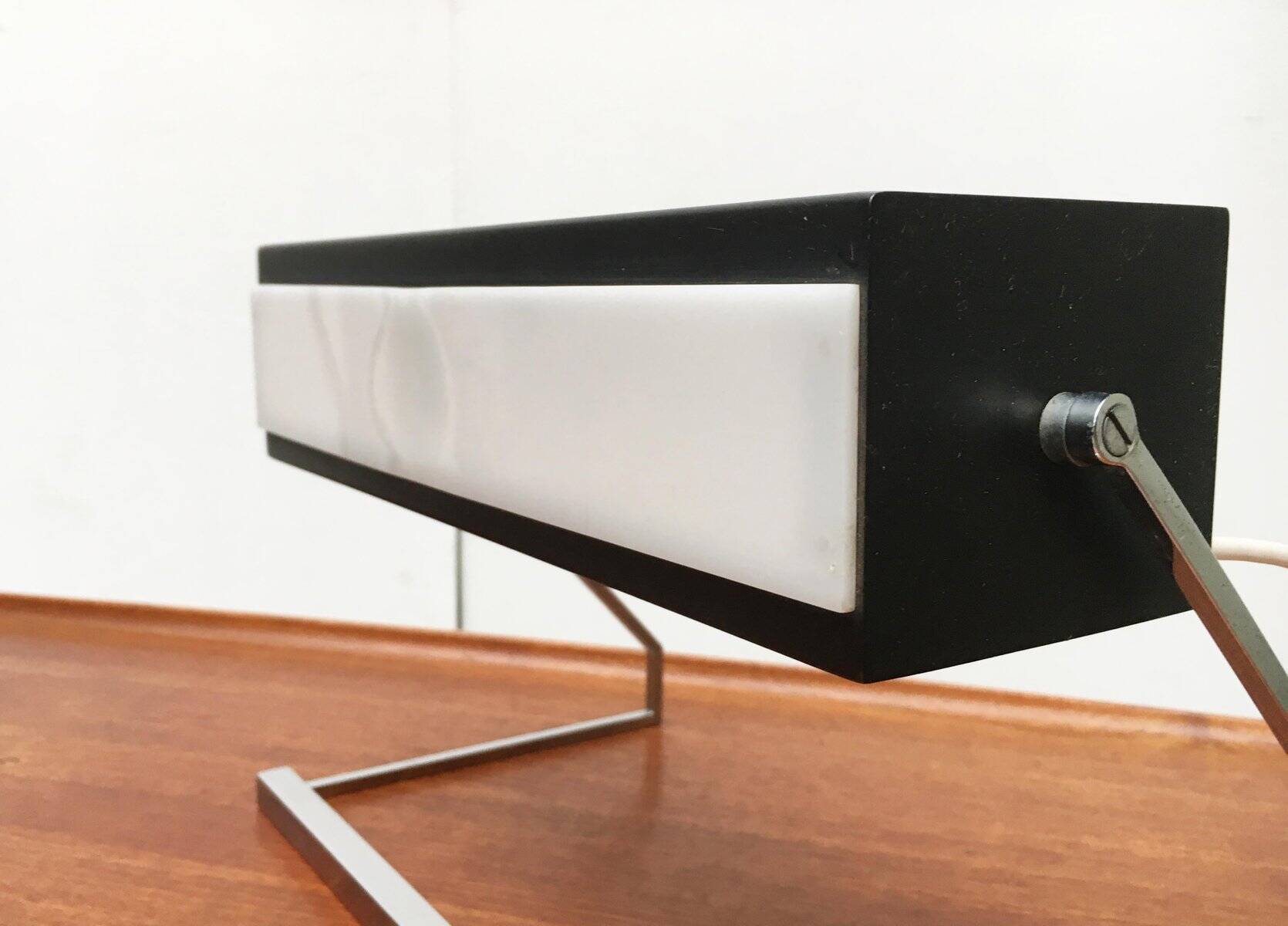 Mid-century German minimalist table lamp by Cosack.