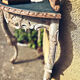 Antique patinated console