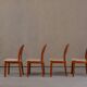 Vintage Morten dining chairs in teak by Niels Koefoed for Hornslet Møbelfabrik, Denmark 1970’s, set of 4