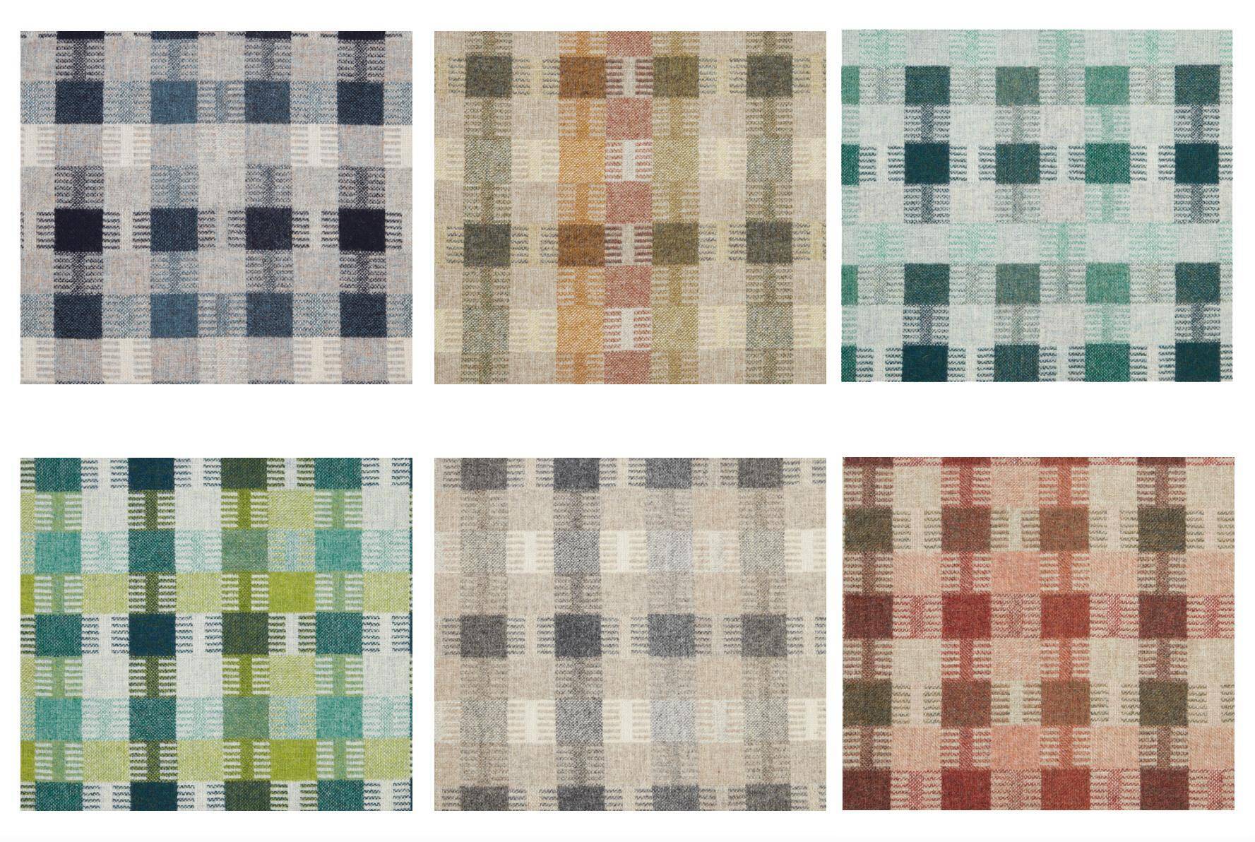 Paire de tabourets vintage blanc et aqua milieu du siècle, Edmund Homa, 1960s