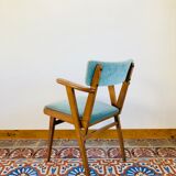 Velvet armchair 1960