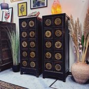 Antique Chinese apothecary cabinet