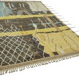 Hand-Knotted Tribal Unique 208 cm x 308 cm Multicolor Wool Carpet