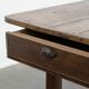 Antique oak dining table from the 18th century for 6 to 8 people