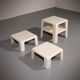 Space Age side tables GATTI by Mario Bellini for C&B Italia, set of 4