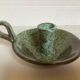 Cellar rat candle holder ceramic van gompel