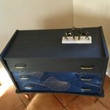 Black vintage chest of drawers