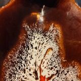 Vallauris flamed ceramic centerpiece