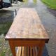 Wooden Drapery Table, 3 Drawers.