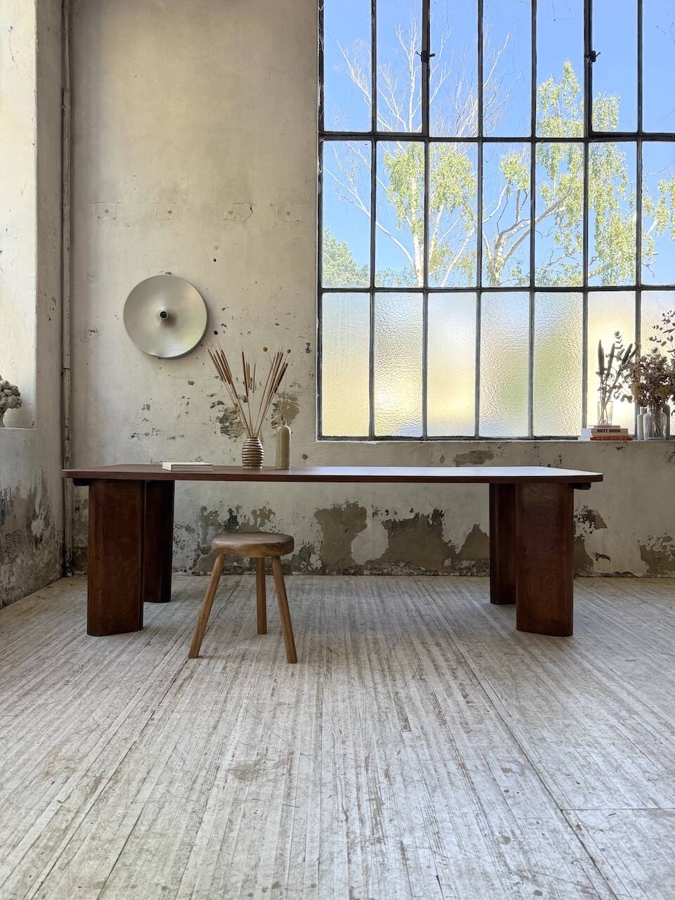 1950s oak reconstruction table