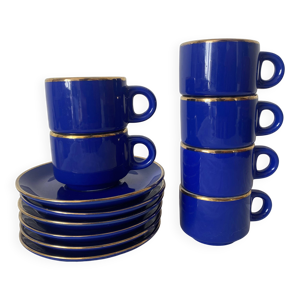 Tasses bistrot café - porcelaine