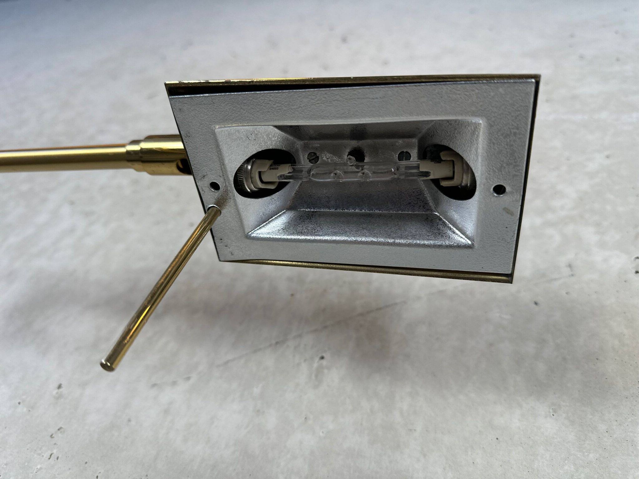Vintage adjustable reading lamp – Deknudt