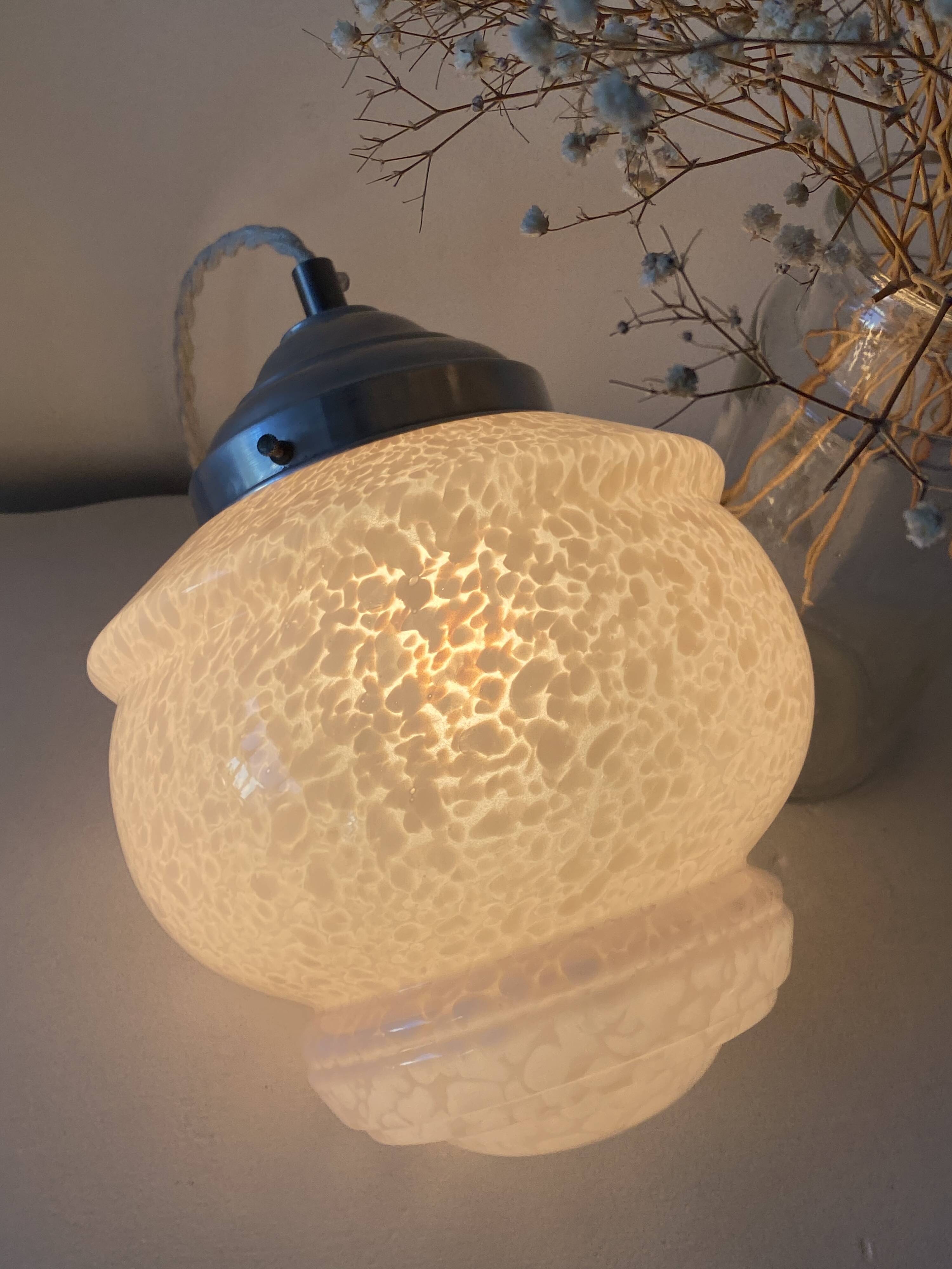 Suspension en verre de Clichy