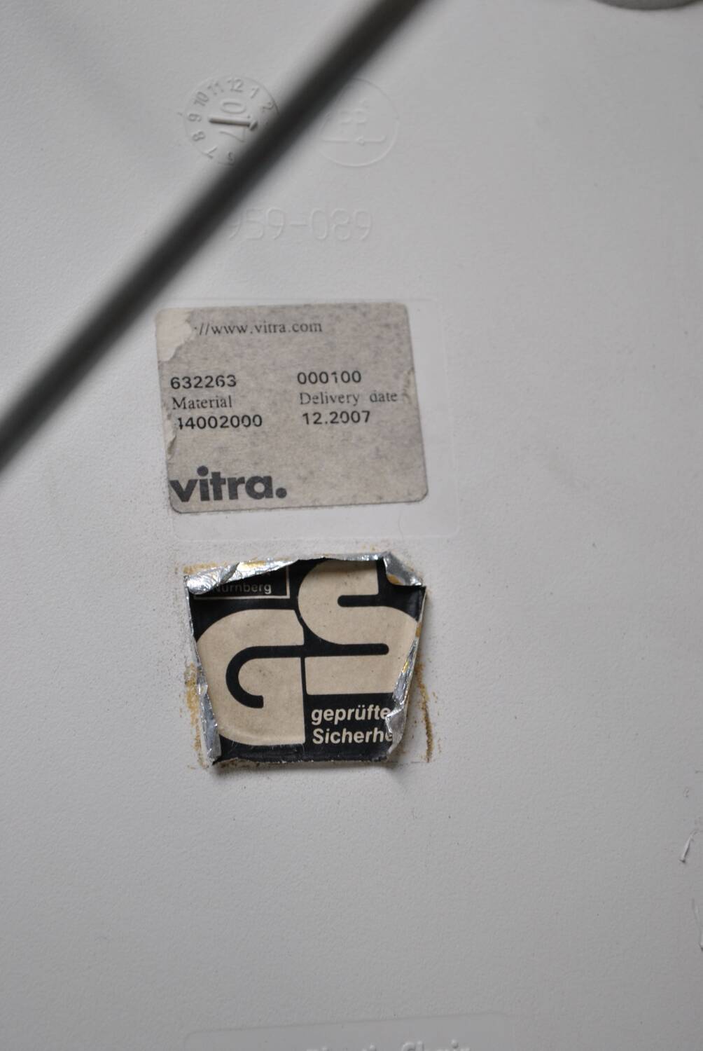 Charles Eames chair from Vitra