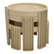 3 nesting tables Marema by Gianfranco Frattini for Cassina, 1960