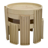3 nesting tables Marema by Gianfranco Frattini for Cassina, 1960
