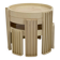 3 nesting tables Marema by Gianfranco Frattini for Cassina, 1960
