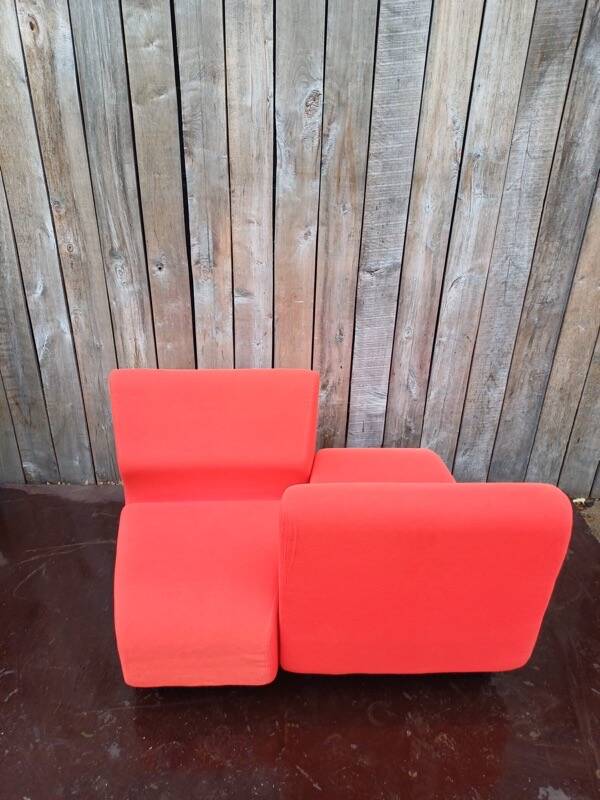 Vintage modular Pizza seating element by Don Chadwick for Herman Miller