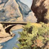 Oil on signed panel