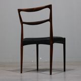 Rosewood Dining Chairs by H.W.Klein for Bramin, set of 6