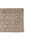 1970s vintage southwestern style turkish oushak flatweave rug 1'10" x 12'3"