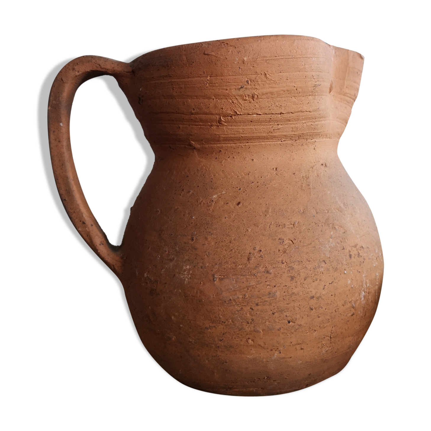 Terracotta jug