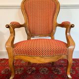 Louis XV Style Cabriolet armchair, circa 1850