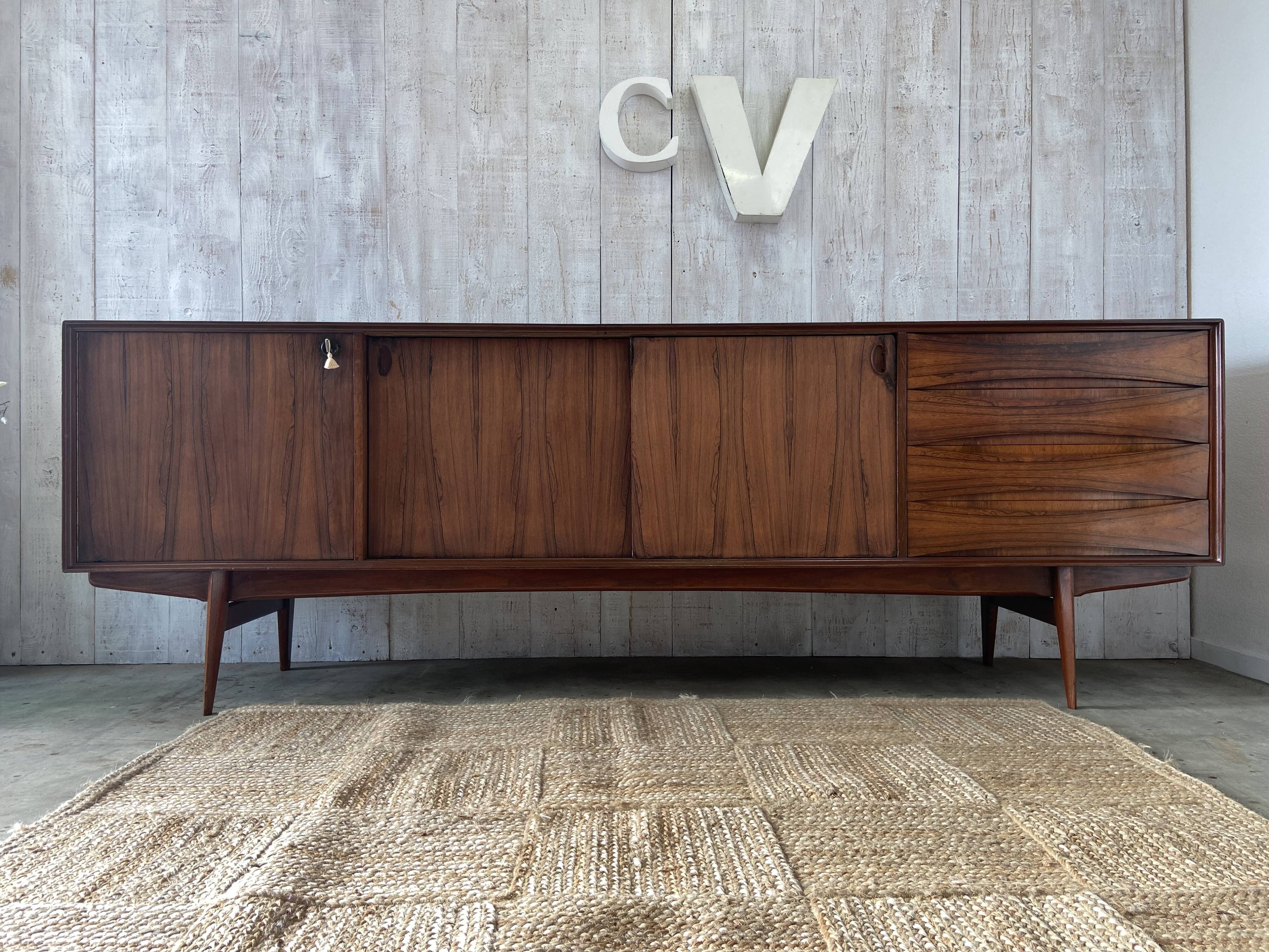 Vintage rosewood sideboard