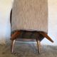 Cozy vintage mid century Scandinavian style armchair