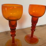 Vintage candle holders