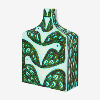 Vase céramique alessio tasca pour raymor, signée, années 60