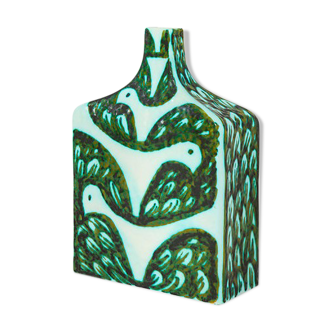 Vase céramique alessio tasca pour raymor, signée, années 60