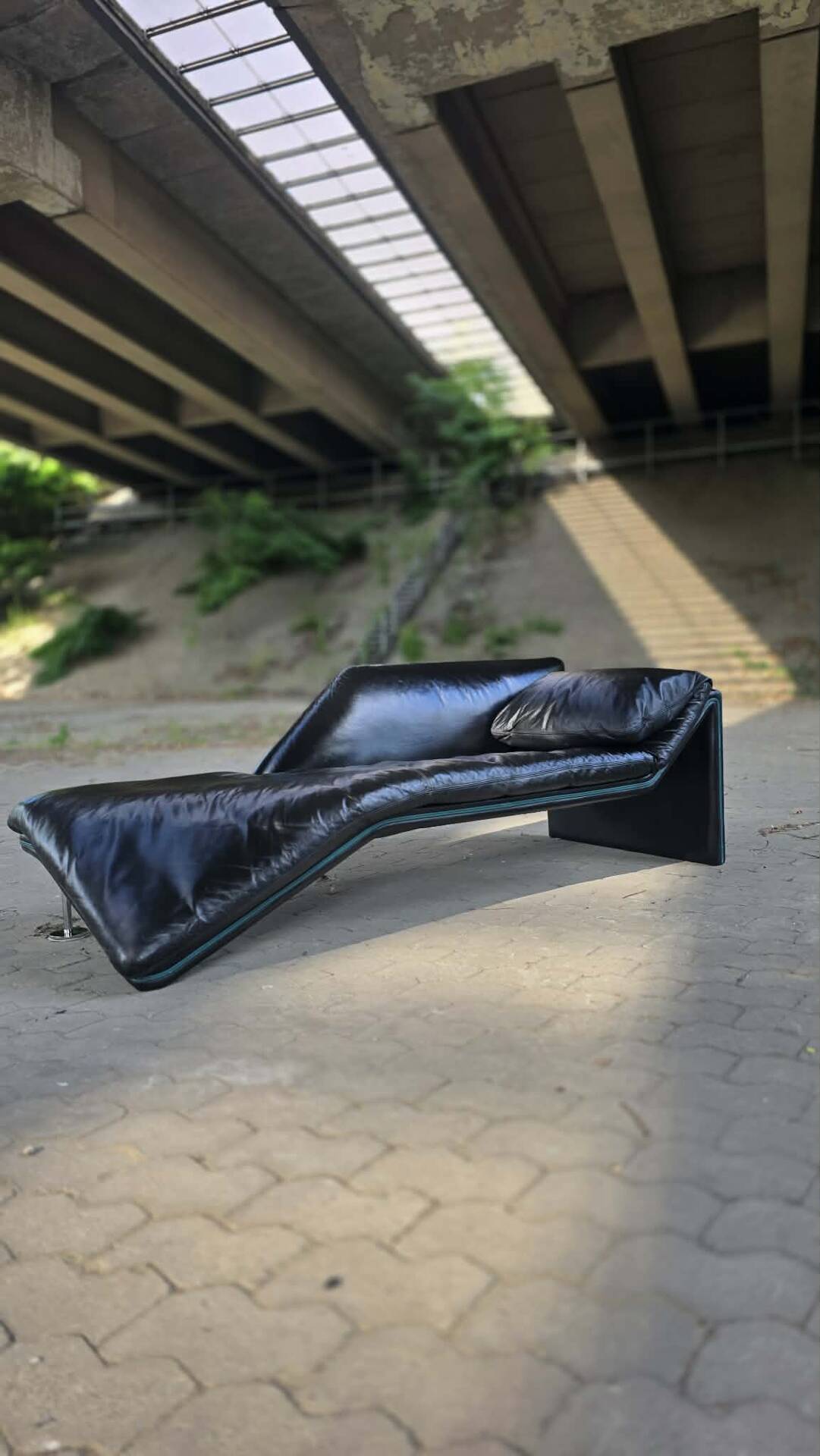 Chaise longue "Muse" – Jochen Flacke for E.Aigner – Germany, 1980