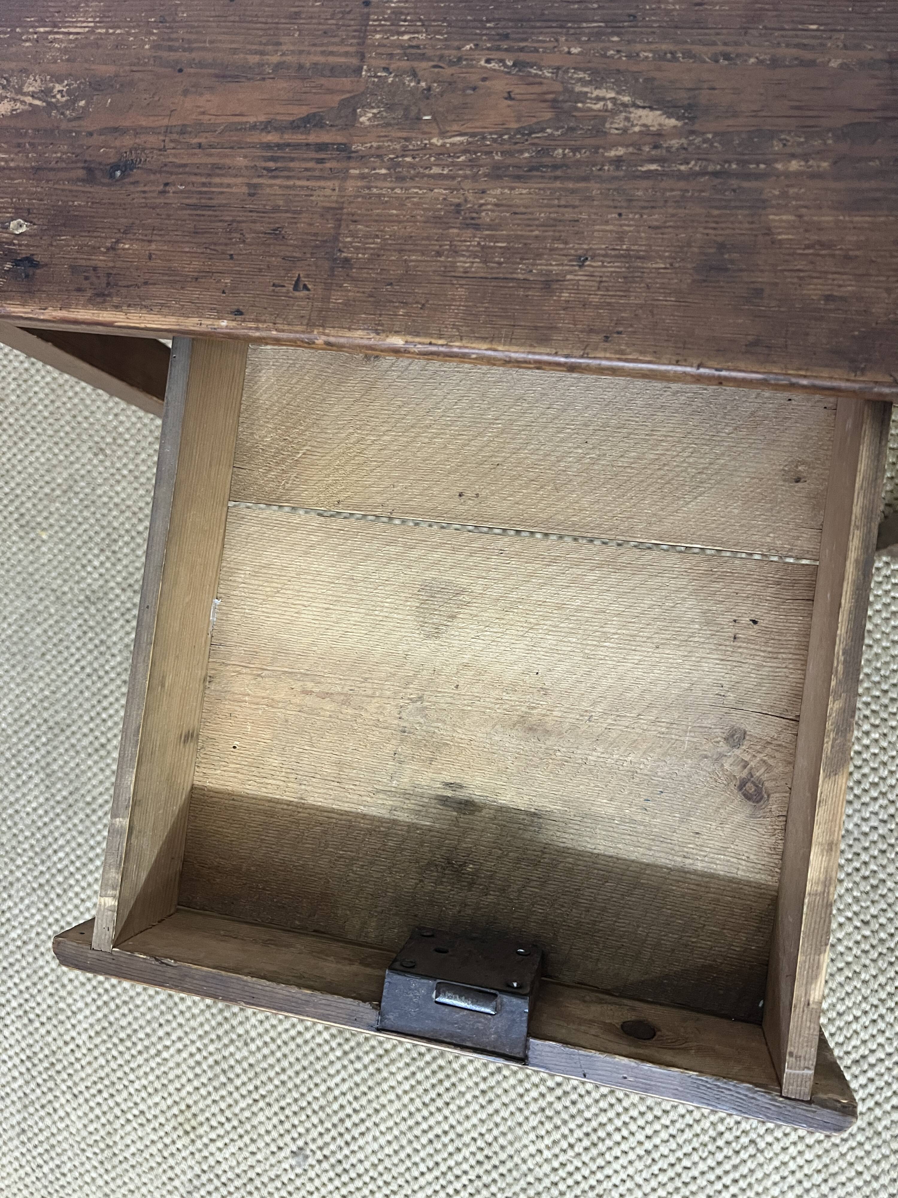Small farm table / Small vintage wooden desk