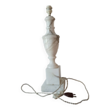 Alabaster lamp base