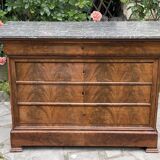Louis Philippe chest of drawers (rare model)