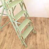 Former mint wooden stepladder
