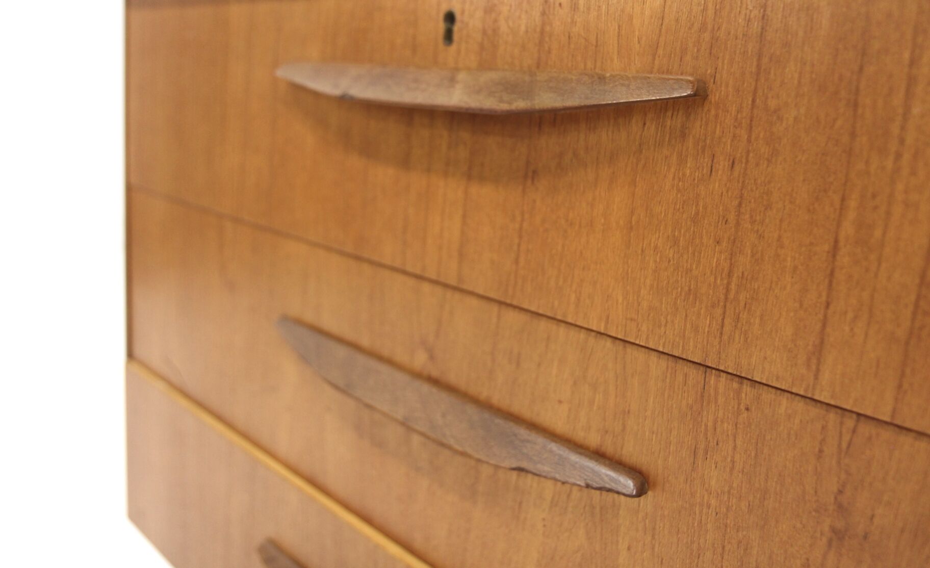Scandinavian teak commode, Bröderna Gustavssons, Markaryd, Sweden, 1960