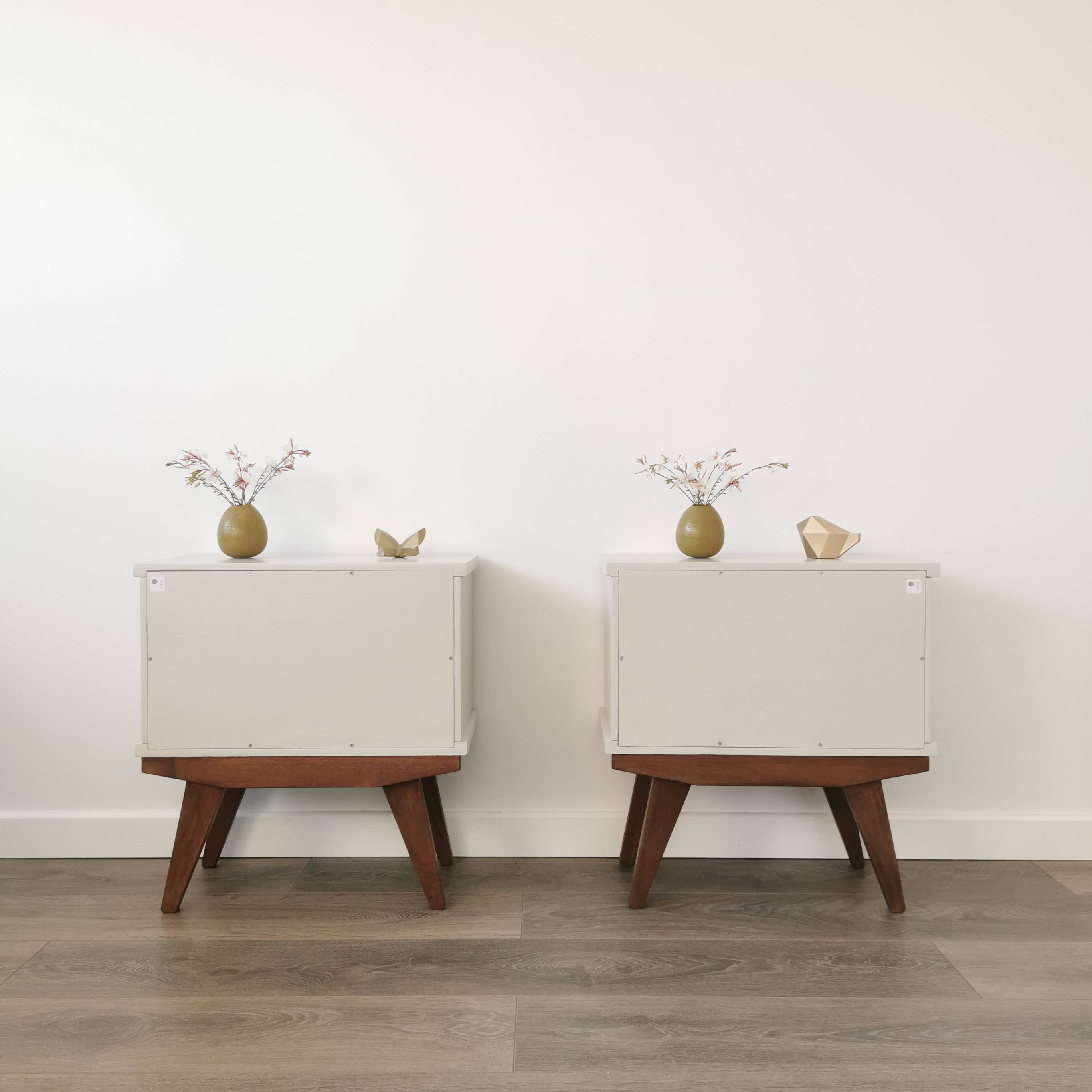 Vintage bedside tables