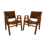 Pair of armchairs by František Jirák, Czechoslovakia