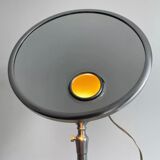 Vintage chrome Brot mirror, magnifying and illuminating, on adjustable stand, France 1960