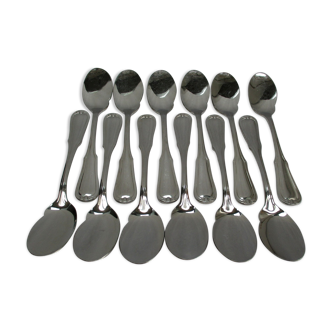 Silver metal spoons Berndorf