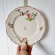 6 Assiettes Plates Terre de Fer Sarreguemines Modèle Rare de la Série Strasbourg