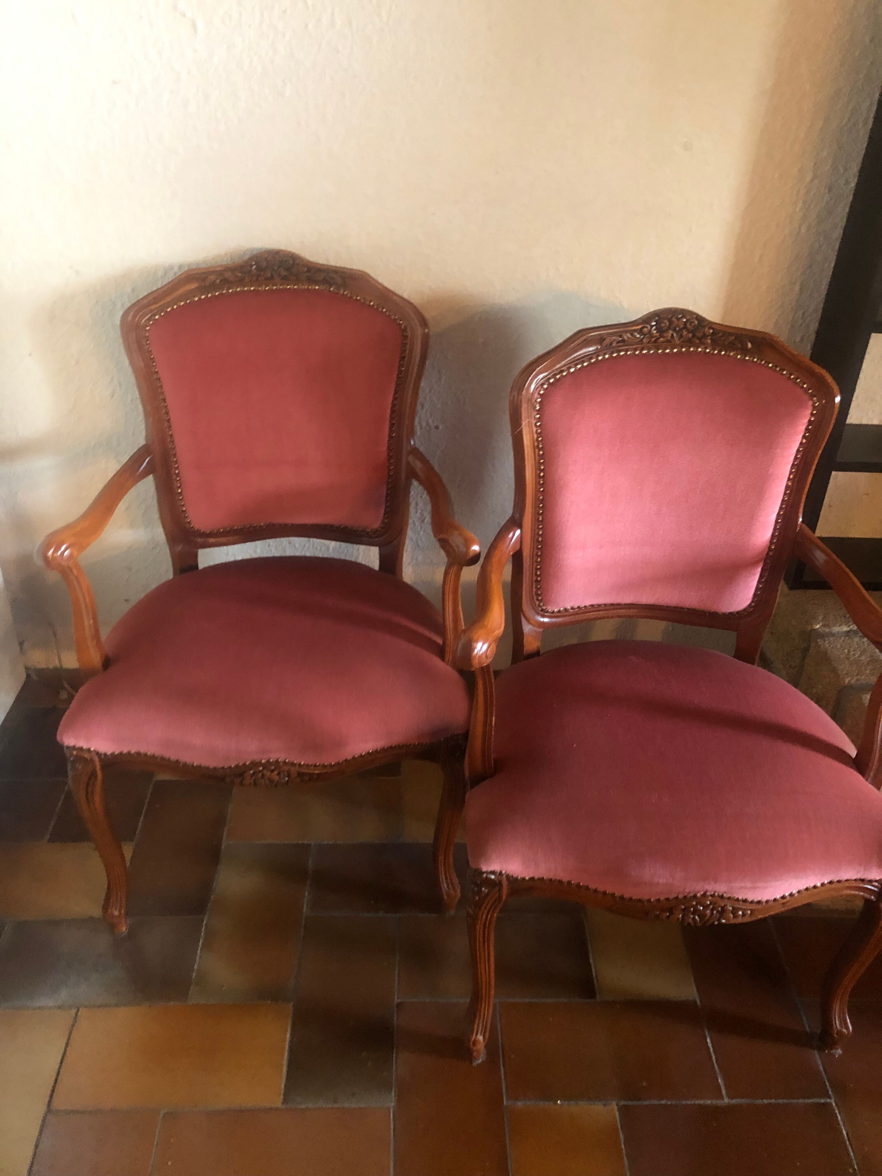 Two armchairs