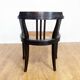 Old chair made of solid wood and caning