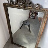 1900 mirror with ribbons