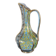 Vase pichet en terre cuite vernissée , forme aiguière