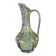 Vase pichet en terre cuite vernissée , forme aiguière