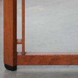 Beautiful and extendable Art Deco design dining table for 6 to 8 people